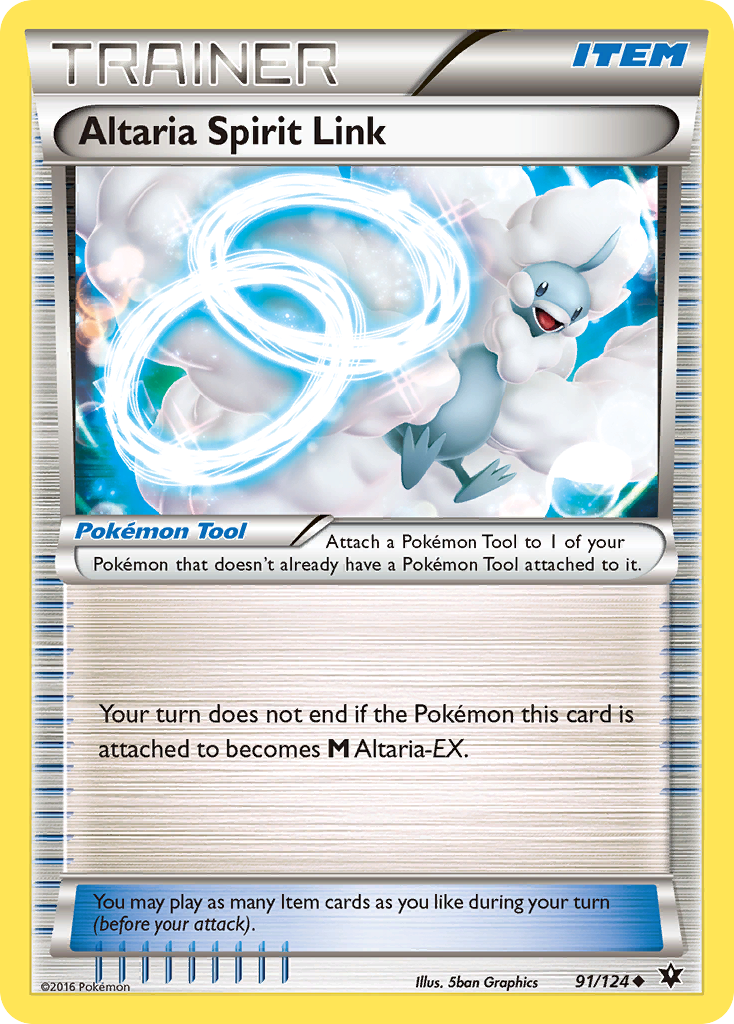 Fates Collide Altaria Spirit Link #91/124
